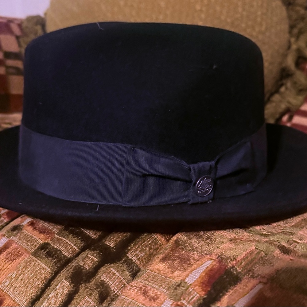 Stetson Black Fedora Hat